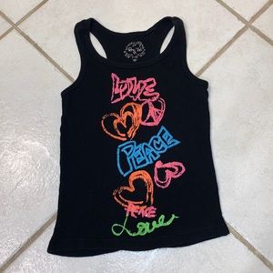 Pony Tails tank top. Little girls size 7/8